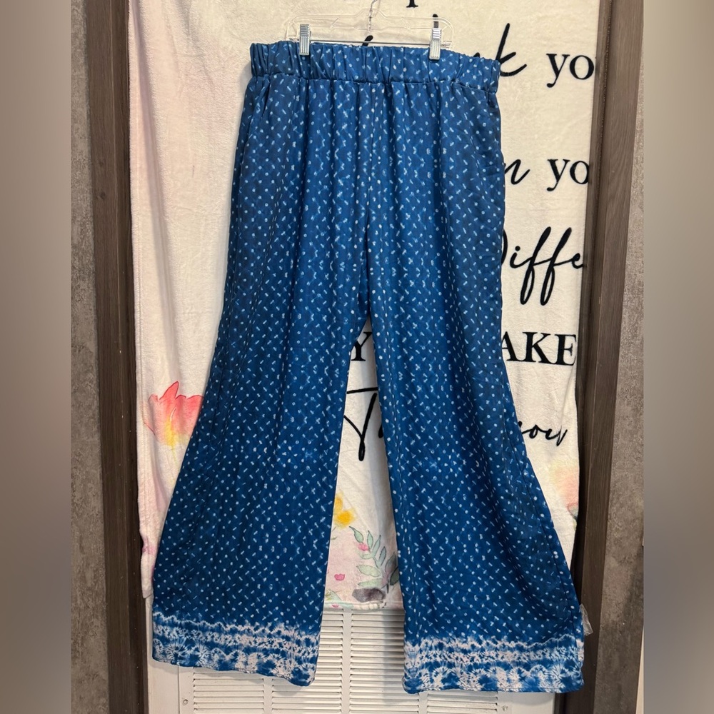 SIMPLE Suzanne Betro Womens Relaxed Pull On Pants  2X